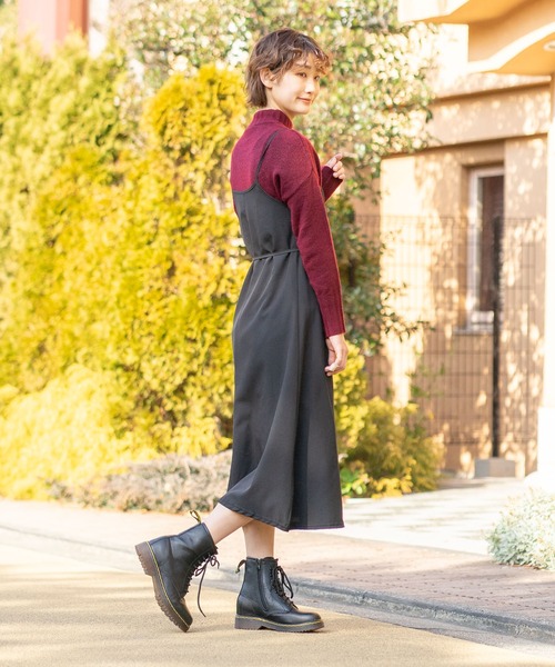 bounDary（バウンダリー）の「【bounDary/バウンダリー】 キャミワンピース（スカート・レディース・アイボリー/ブラック・FREE）」の21枚目の写真