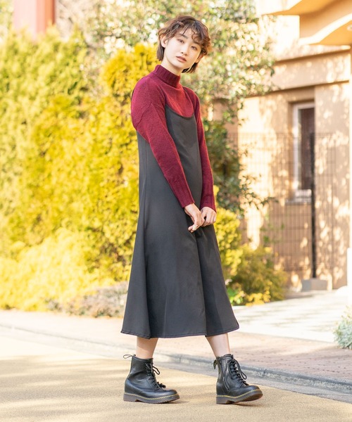 bounDary（バウンダリー）の「【bounDary/バウンダリー】 キャミワンピース（スカート・レディース・アイボリー/ブラック・FREE）」の11枚目の写真