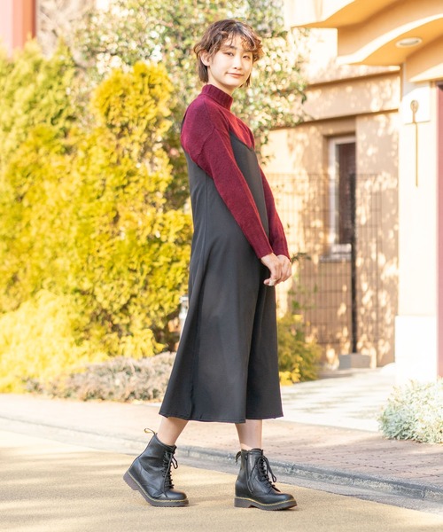 bounDary（バウンダリー）の「【bounDary/バウンダリー】 キャミワンピース（スカート・レディース・アイボリー/ブラック・FREE）」の12枚目の写真