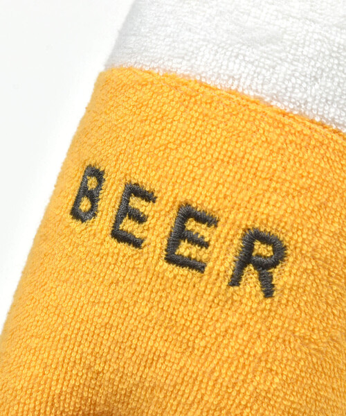 birthday party（バースデイパーティー）の「まねっこBEERラトル（その他ベビー用品・キッズ・イエロー・FREE）」の4枚目の写真