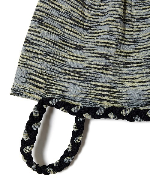 最終値下げ！PERVERZE Blend Border Knit Cap 期間限定セール PERVERZE 赤 Knit Border Blend ニット帽