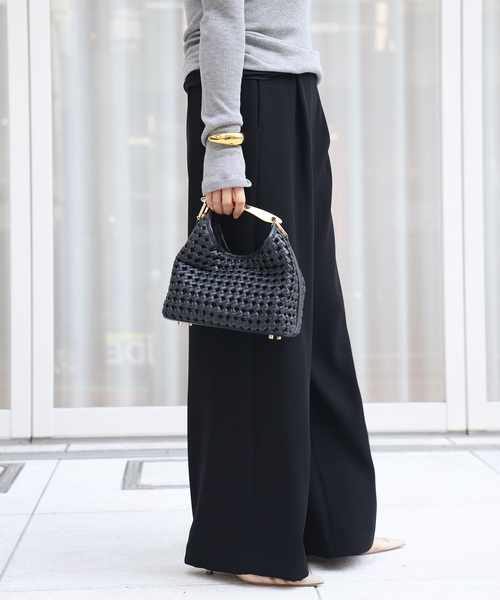 Deuxieme Classe（ドゥーズィエムクラス）の「*イージー ワイド パンツ（その他パンツ・レディース・ブラック・38/36/34）」の3枚目の写真