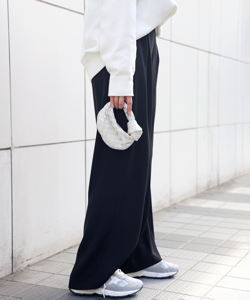 Deuxieme Classe（ドゥーズィエムクラス）の「*イージー ワイド パンツ（その他パンツ・レディース・ブラック・38/36/34）」の9枚目の写真