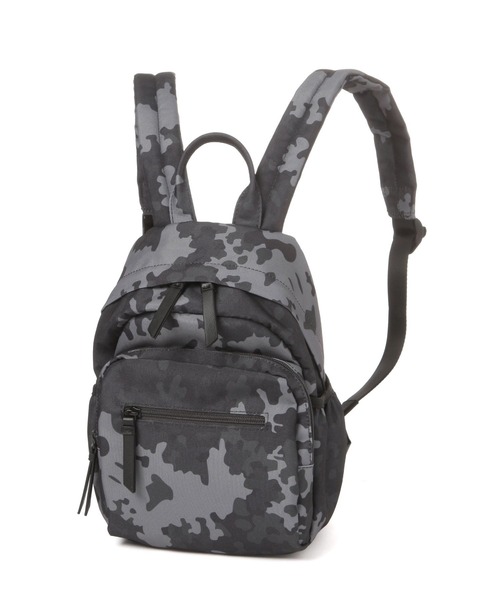 GLOBAL WORK(グローバルワーク)の「撥水軽量6ポケットリュック/105031(バックパック/リュック・レディース・アイボリー/ブラウン/ブラック/ベージュ/グリーン/チャコールグレー/ブラウン系その他6/グレー系その他/グレー系その他2・ONE SIZE)」の6枚目の写真