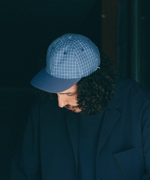 【セール】HUNTISM ハンティズム / 2Tone Check Cap ２トーンチェックキャップ / htm241006（キャップ）｜HUNTISM（ハンティズム）