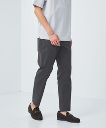 green label relaxing | ストレッチ サッカー イージー パンツ ストライプ柄 9分丈 -伸縮性-(その他パンツ)