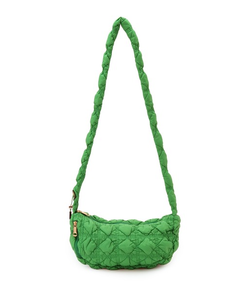 VIS（ビス）の「キルティングクシュクシュショルダー（ショルダーバッグ・レディース・ブラック/キナリ/グリーン/シルバー・FREE）」の21枚目の写真