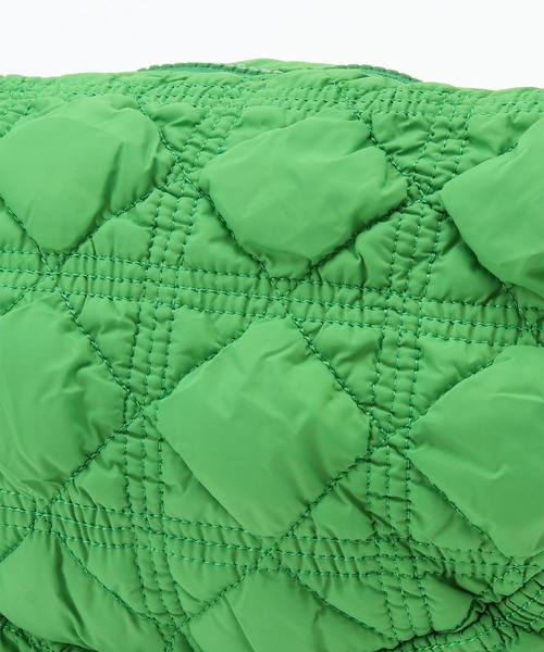 VIS（ビス）の「キルティングクシュクシュショルダー（ショルダーバッグ・レディース・ブラック/キナリ/グリーン/シルバー・FREE）」の22枚目の写真
