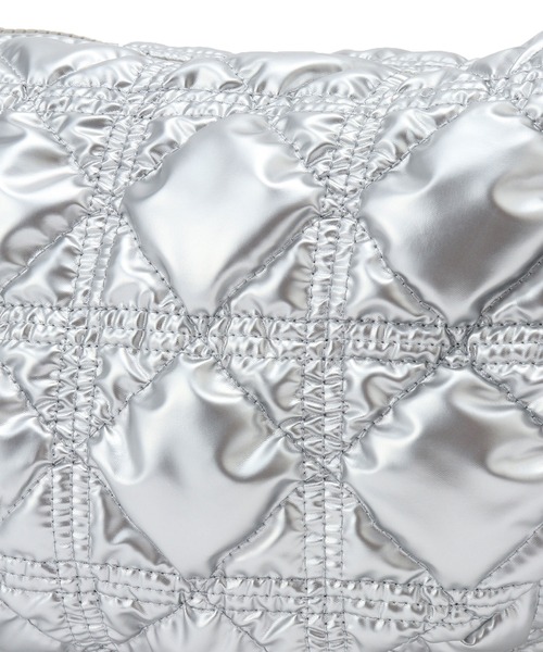 VIS（ビス）の「キルティングクシュクシュショルダー（ショルダーバッグ・レディース・ブラック/キナリ/グリーン/シルバー・FREE）」の13枚目の写真