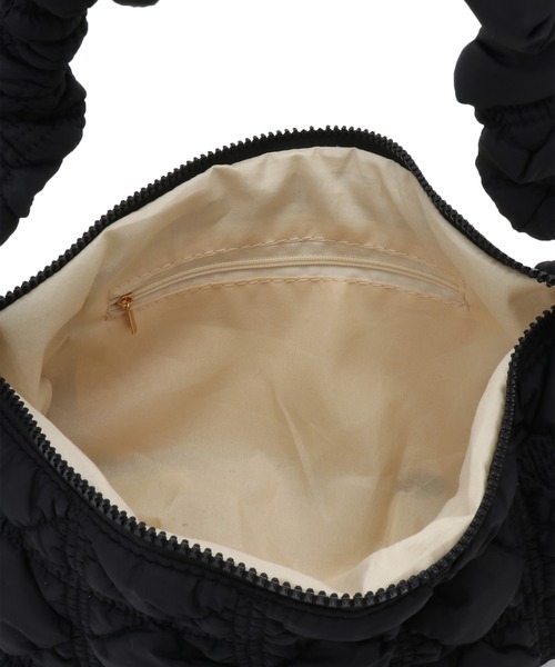 VIS（ビス）の「キルティングクシュクシュショルダー（ショルダーバッグ・レディース・ブラック/キナリ/グリーン/シルバー・FREE）」の14枚目の写真