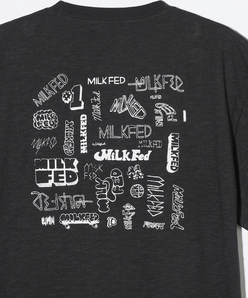復刻デザイン》過去人気のグラフィック使用。MANY LOGO SLAB S/S