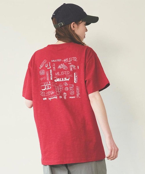 MILKFED. - ◆美品　MILKFED Tシャツ カットソー プルオーバー リミテッド 店舗限定 MILKFED. - ◇美品 MILKFED Tシャツ カットソー プルオーバー