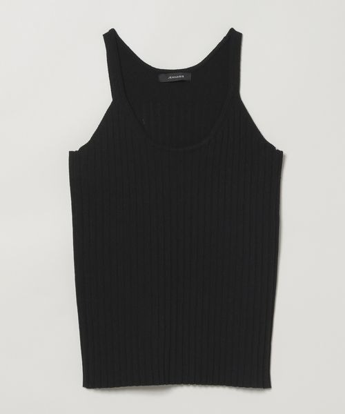 JEANASIS（ジーナシス）の「メタルフックWリブニット2P/109053（ニット/セーター・レディース・ネイビー/ブラック/グレー・FREE）」の10枚目の写真