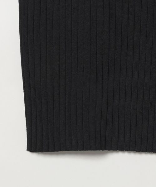 JEANASIS（ジーナシス）の「メタルフックWリブニット2P/109053（ニット/セーター・レディース・ネイビー/ブラック/グレー・FREE）」の14枚目の写真