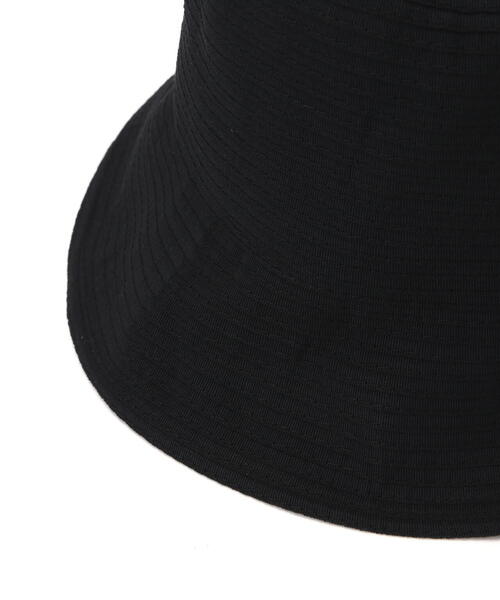 NATURAL BEAUTY BASIC（ナチュラルビューティーベーシック）の「グログランバケットハット（ハット・レディース・オフホワイト/ブラック・FREE）」の5枚目の写真