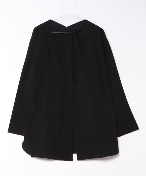 チチカカ(チチカカ)の「Shanti Shanti チェンマイコットンノーカラージャケット【WEB限定】【ユニセックス】(ノーカラージャケット・レディース・ナチュラル/ブラック/グレー・FREE)」の18枚目の写真