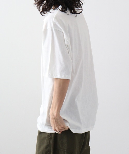 Jungle Storm(ジャングルストーム)の「JUNGLESTORM フラワーサガラ刺繍Tシャツ 半袖(Tシャツ/カットソー・メンズ・ミント/ホワイト/ブラック・M/L)」の5枚目の写真
