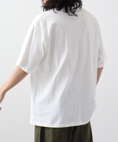 Jungle Storm(ジャングルストーム)の「JUNGLESTORM フラワーサガラ刺繍Tシャツ 半袖(Tシャツ/カットソー・メンズ・ミント/ホワイト/ブラック・M/L)」の7枚目の写真