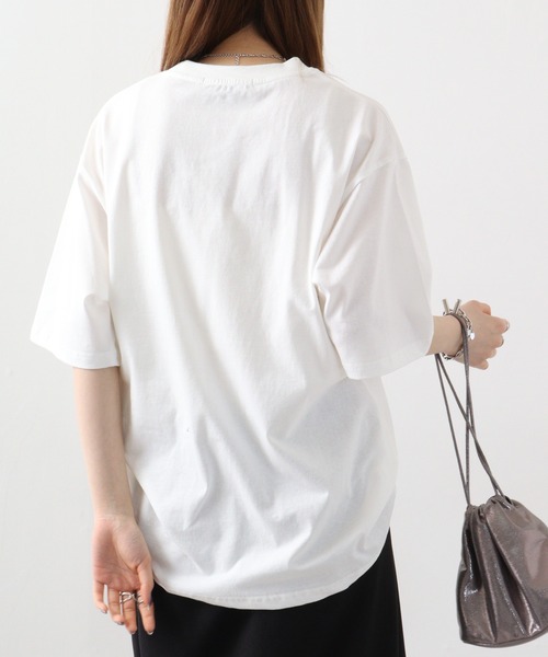 Jungle Storm(ジャングルストーム)の「JUNGLESTORM フラワーサガラ刺繍Tシャツ 半袖(Tシャツ/カットソー・メンズ・ミント/ホワイト/ブラック・M/L)」の11枚目の写真