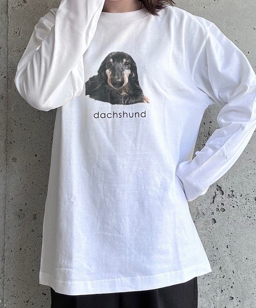 cuorequal(クオレコール)の「アニマルプリントロングTシャツ(Tシャツ/カットソー・レディース・A/B/C/D/E・MEDIUM/LARGE)」の16枚目の写真