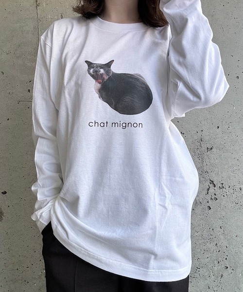 cuorequal(クオレコール)の「アニマルプリントロングTシャツ(Tシャツ/カットソー・レディース・A/B/C/D/E・MEDIUM/LARGE)」の21枚目の写真