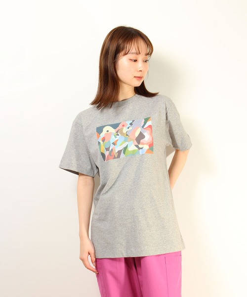 Common Noun(コモン ナウン)の「"SPORTS" Kana Akiyama 天竺半袖T(Tシャツ/カットソー・レディース・杢グレー/ホワイト/ブラック/イエロー・LARGE/MEDIUM)」の4枚目の写真