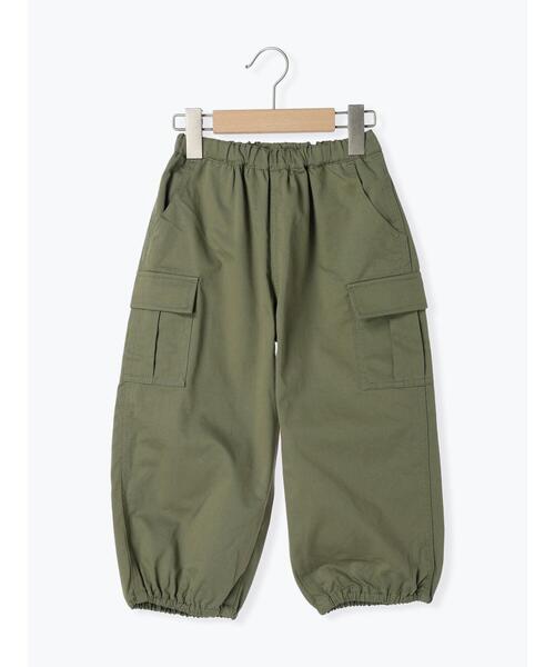 Samansa Mos2 Lagom（サマンサモスモスラーゴム）の「コクーンカーゴパンツ（カーゴパンツ・キッズ・ネイビー/カーキ・100/110/120/95/130）」の2枚目の写真
