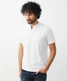 《日本製》チェック柄クルーネック半袖カットソー 24SS