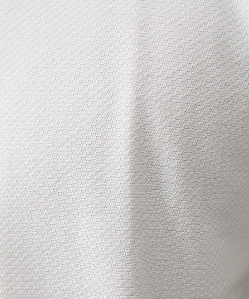 MICHEL KLEIN HOMME (ミッシェルクランオム)の「《日本製》チェック柄クルーネック半袖カットソー 24SS(Tシャツ/カットソー・メンズ・ホワイト/ネイビー/カーキ・MEDIUM/LARGE/X-LARGE)」の6枚目の写真