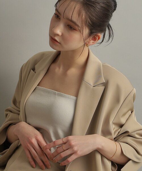 COCOSHNIK（ココシュニック）の「シルバー チェーンリング ベネチアン GP（リング・レディース・ゴールド・10/13/16）」の7枚目の写真