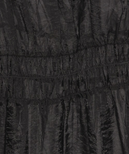 mysty woman（ミスティウーマン）の「リバーシブル肩リボンチュニック　122206（シャツ/ブラウス・レディース・ブルー/アイボリー/ブラック・FREE）」の20枚目の写真