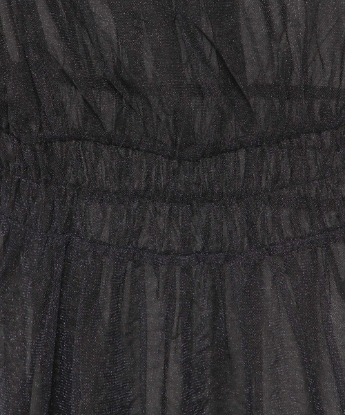 mysty woman（ミスティウーマン）の「リバーシブル肩リボンチュニック　122206（シャツ/ブラウス・レディース・ブルー/アイボリー/ブラック・FREE）」の21枚目の写真