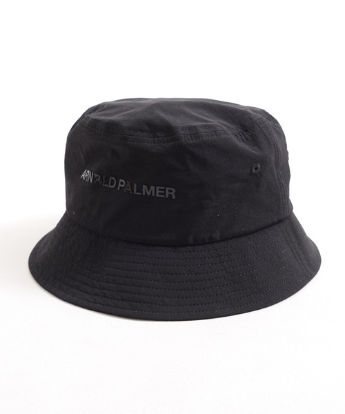 Arnold Palmer(アーノルドパーマー)の「撥水 ナイロンタスラン シェア ハット(ハット・レディース・ベージュ/ブラック・F)」の4枚目の写真