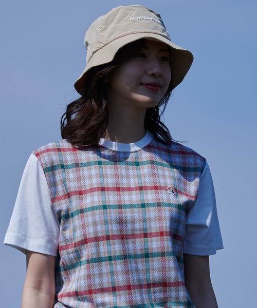 Arnold Palmer(アーノルドパーマー)の「撥水 ナイロンタスラン シェア ハット(ハット・レディース・ベージュ/ブラック・F)」の16枚目の写真