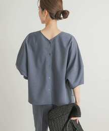 URBAN RESEARCH DOORS | 『UR TECH DRYLUXE』2WAYバルーンスリーブブラウス(シャツ/ブラウス)