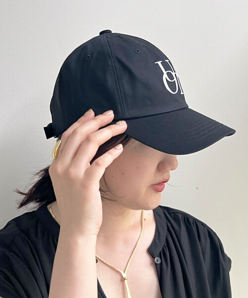 SHENERY(シーナリー)の「【サイズ調整可能】刺繍キャップOUT(キャップ・レディース・ブラック/グリーン・FREE)」の10枚目の写真