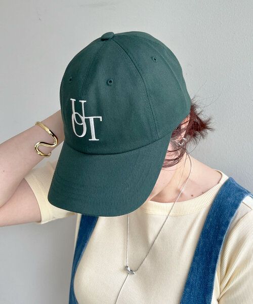 SHENERY(シーナリー)の「【サイズ調整可能】刺繍キャップOUT(キャップ・レディース・ブラック/グリーン・FREE)」の9枚目の写真