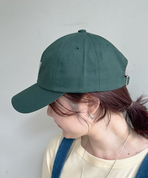 SHENERY(シーナリー)の「【サイズ調整可能】刺繍キャップOUT(キャップ・レディース・ブラック/グリーン・FREE)」の8枚目の写真