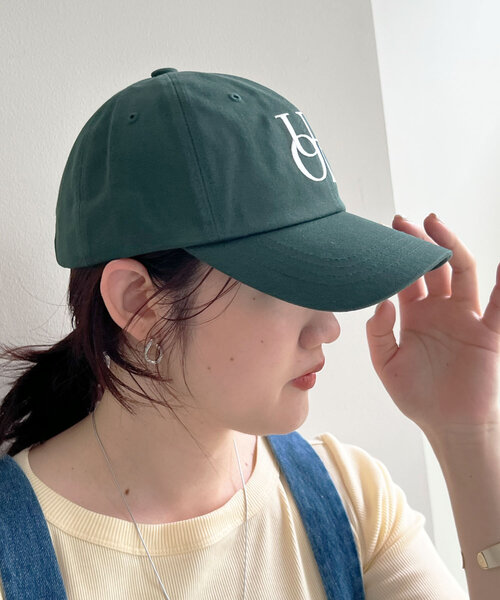 SHENERY(シーナリー)の「【サイズ調整可能】刺繍キャップOUT(キャップ・レディース・ブラック/グリーン・FREE)」の7枚目の写真
