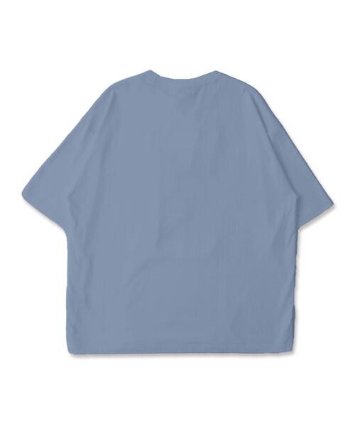 WEGO(ウィゴー)の「∴WEGO/別注オハナグラフィックT(Tシャツ/カットソー・メンズ・ホワイト/サックスブルー・MEDIUM/LARGE)」の14枚目の写真