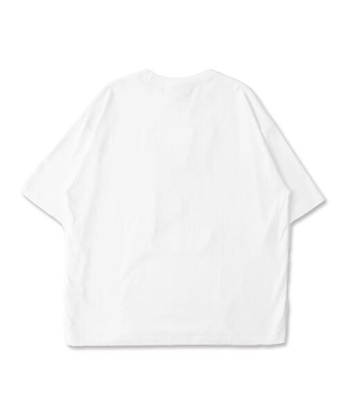 WEGO(ウィゴー)の「∴WEGO/別注オハナグラフィックT(Tシャツ/カットソー・メンズ・ホワイト/サックスブルー・MEDIUM/LARGE)」の18枚目の写真