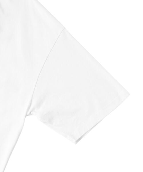 WEGO(ウィゴー)の「∴WEGO/別注オハナグラフィックT(Tシャツ/カットソー・メンズ・ホワイト/サックスブルー・MEDIUM/LARGE)」の21枚目の写真