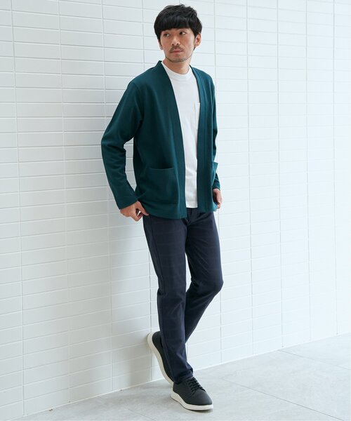 ikka(イッカ)の「レザータッチコンフォートスニーカー(スニーカー・メンズ・ダークブラウン/ブラック・M/L/XL)」の21枚目の写真