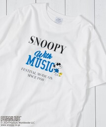 PEANUTS(ピーナッツ)×coen プリントTシャツ
