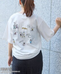 PEANUTS(ピーナッツ)×coen プリントTシャツ