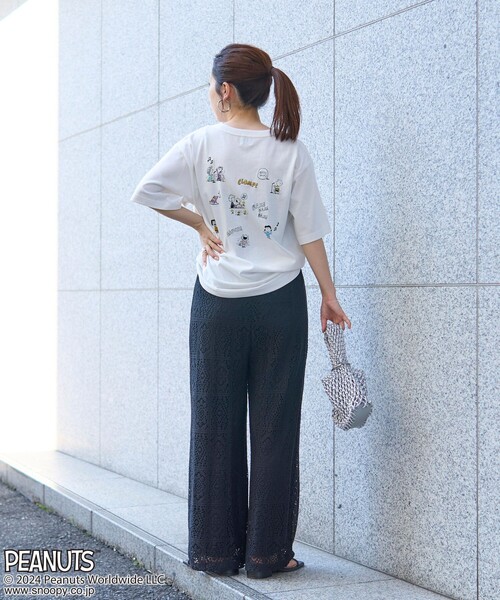 PEANUTS(ピーナッツ)の「PEANUTS(ピーナッツ)×coen プリントTシャツ(Tシャツ/カットソー・レディース・オフホワイト/ライトグレー/ダークグレー/コバルトブルー/その他1/その他2・M/L)」の19枚目の写真
