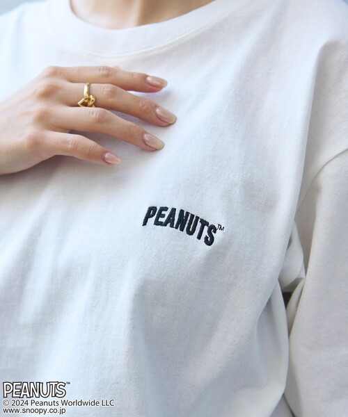 PEANUTS(ピーナッツ)の「PEANUTS(ピーナッツ)×coen プリントTシャツ(Tシャツ/カットソー・レディース・オフホワイト/ライトグレー/ダークグレー/コバルトブルー/その他1/その他2・M/L)」の22枚目の写真