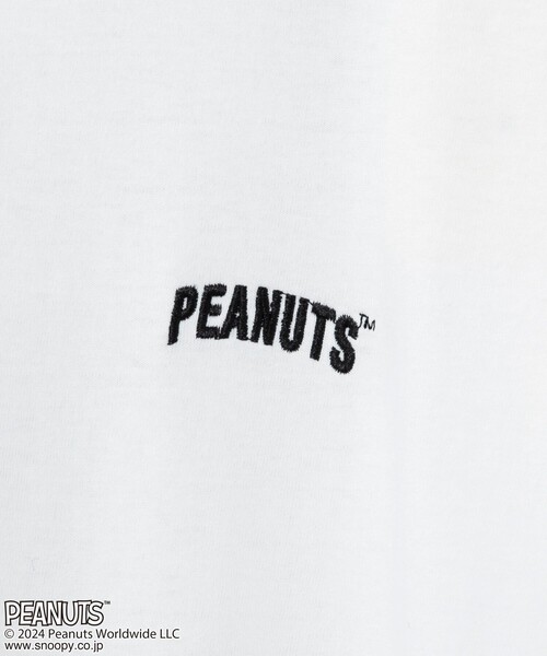PEANUTS(ピーナッツ)の「PEANUTS(ピーナッツ)×coen プリントTシャツ(Tシャツ/カットソー・レディース・オフホワイト/ライトグレー/ダークグレー/コバルトブルー/その他1/その他2・M/L)」の7枚目の写真