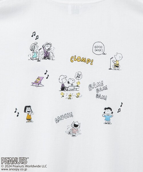 PEANUTS(ピーナッツ)の「PEANUTS(ピーナッツ)×coen プリントTシャツ(Tシャツ/カットソー・レディース・オフホワイト/ライトグレー/ダークグレー/コバルトブルー/その他1/その他2・M/L)」の8枚目の写真