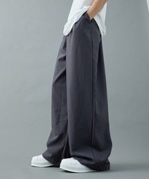 【CELENA】2タック ワイドストレートスラックス